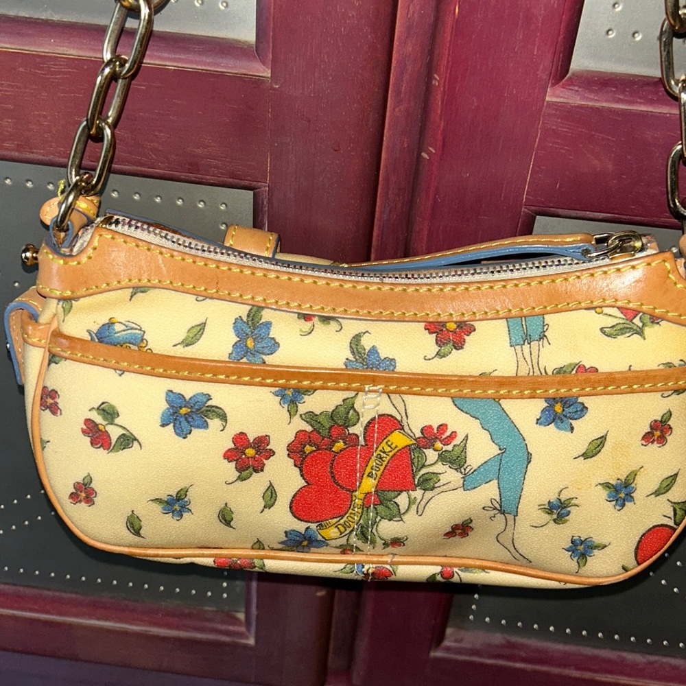 Dooney & Bourke Rainbow Zipper Bag RARE - Picture 9 of 14